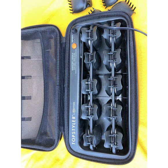 TopStyler by InStyler Heated Ceramic Styling Shells Hair Curlers Clam Pods Set - Picture 3 of 8